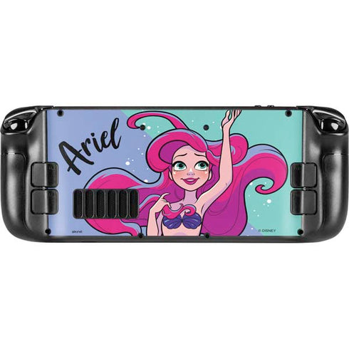 Disney Princess Ariel Art Steam Deck Handheld Gaming Computer Skin